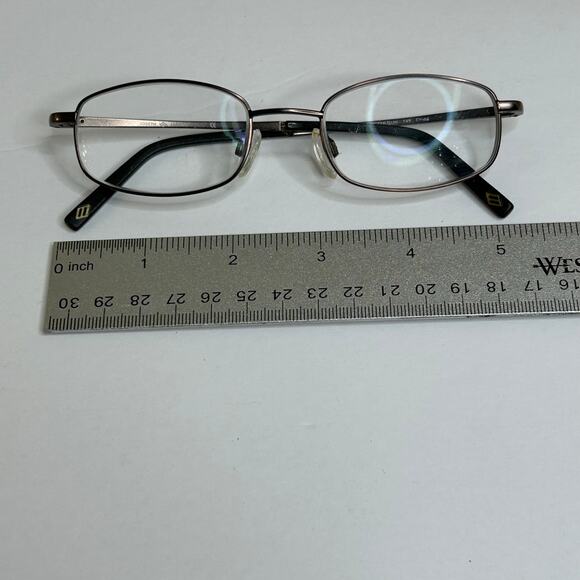 Joseph Abboud Eyeglasses Matte Gun Frames 145 Flex Hinges Women Full Rim - Picture 6 of 13